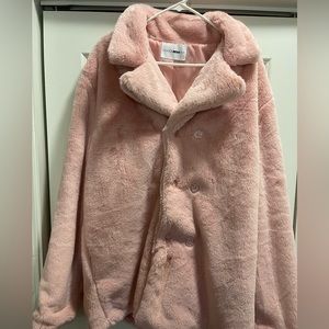 Fluff Pink Fashion Nova Jacket XXL Men